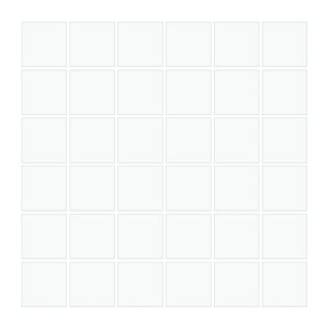 Blanc 2 x 2 Mosaic | Plaine Series