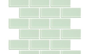 Verde 2x4 Mosaic | Faubourg Glass Series