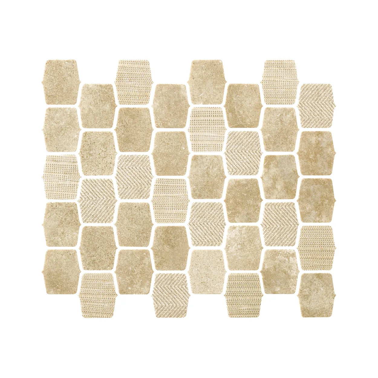 Organic Strands - 2in Lantern Beige