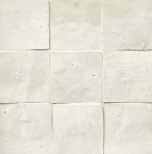 Casablanca White 4x4 | Zellige Series