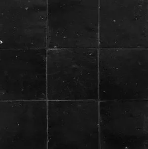 Marrakesh Black 4x4 | Zellige Series