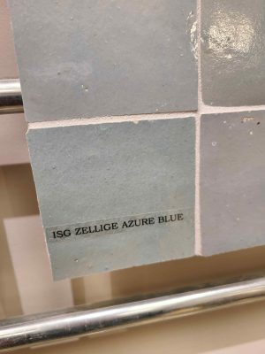 Tangier Blue 4x4 | Zellige Series