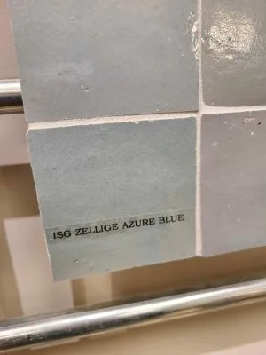 Tangier Blue 4x4 | Zellige Series