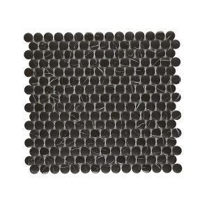 Noire Penny Round  Mosaic | Luxe Series