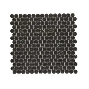 Noire Penny Round  Mosaic | Luxe Series