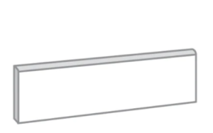 Colonnade 3x12 Bullnose | French Market Series