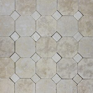 Meknes 8x8 Octagon | Moroccan Limestone Series