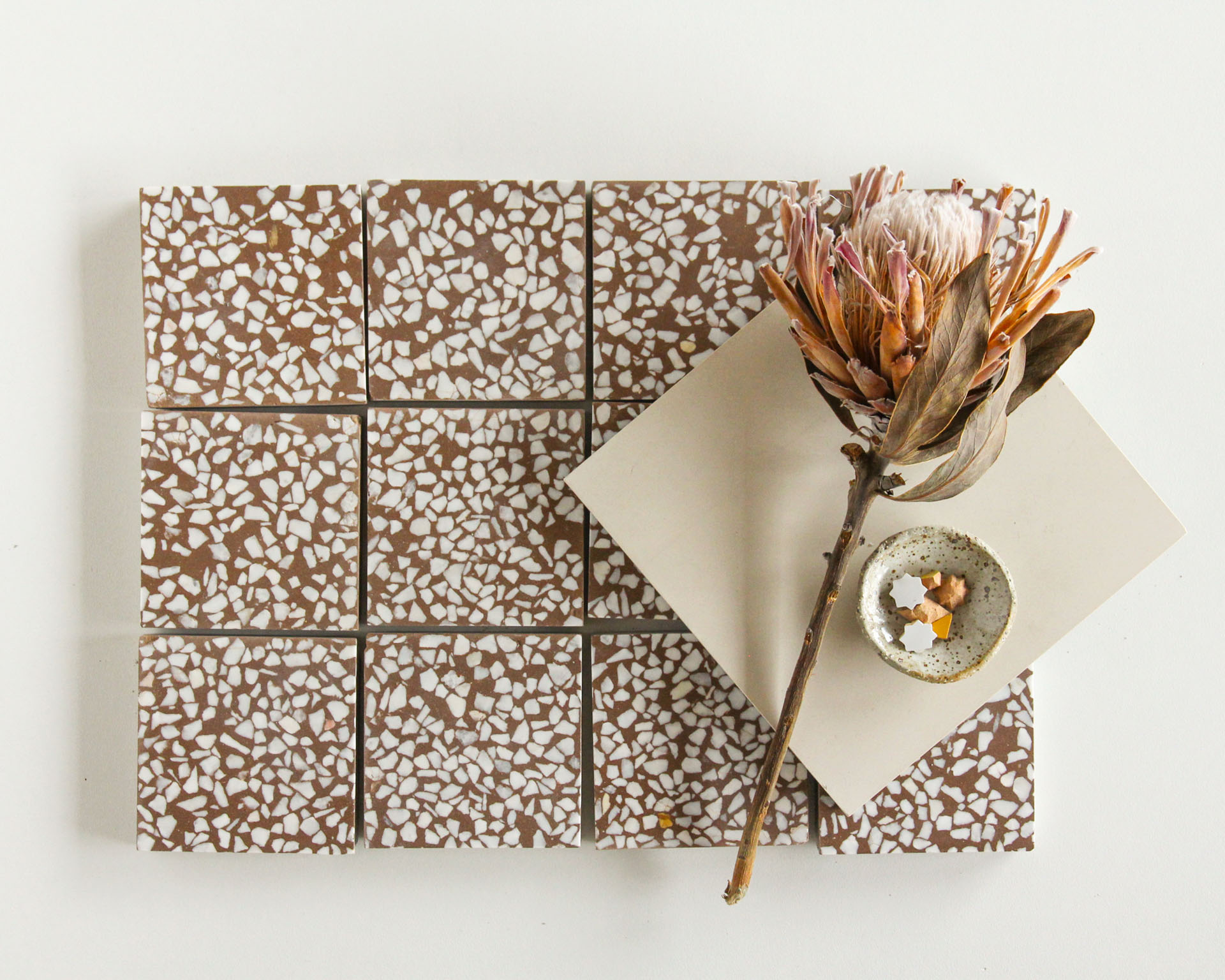 Product image for Tiles of Ezra Terrazzo Nutmeg