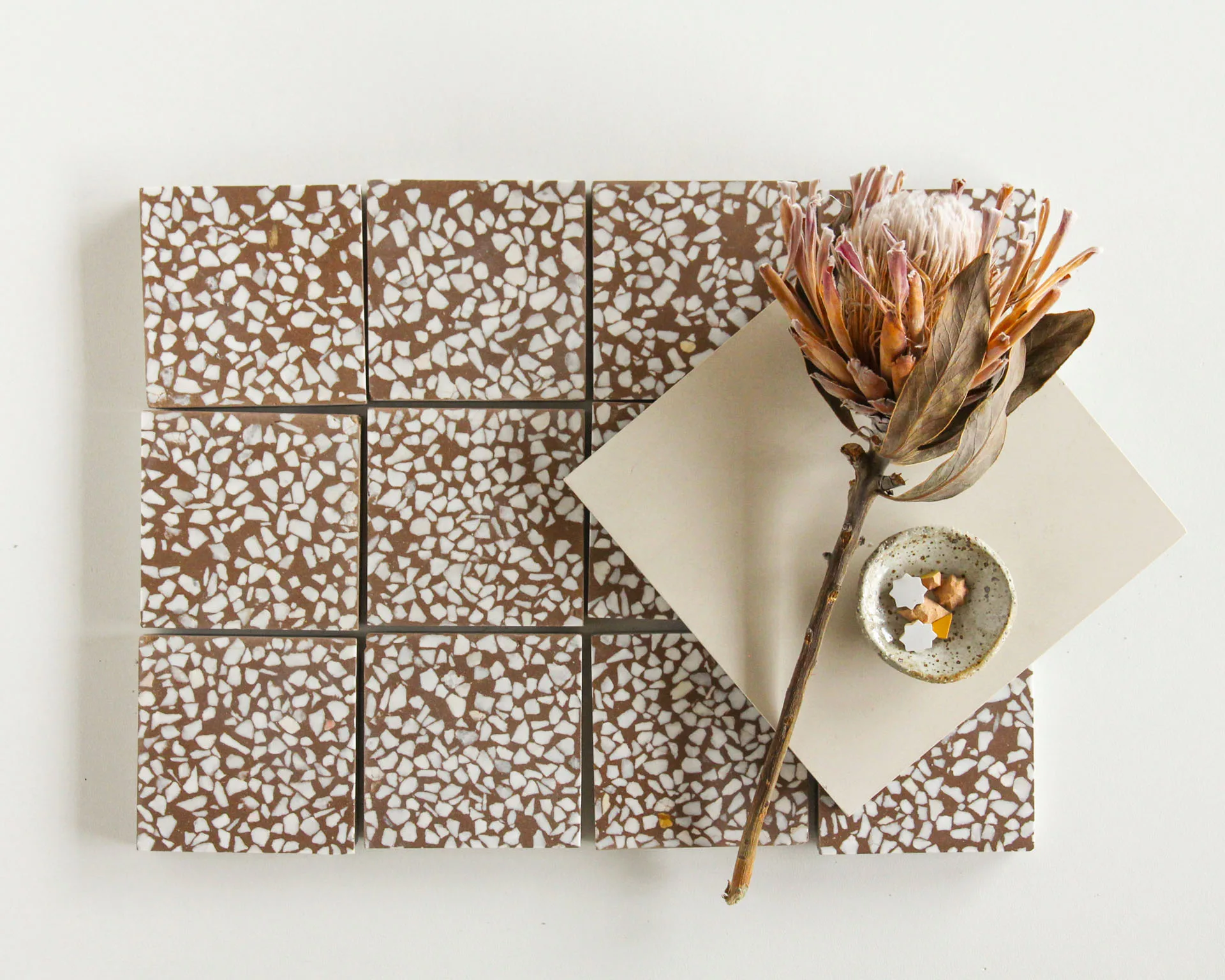 Product image for Tiles of Ezra Terrazzo Nutmeg