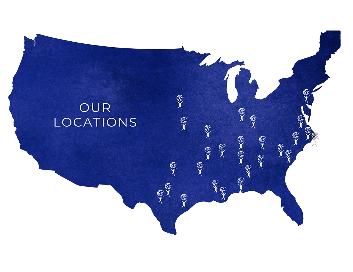 Tritone Stone map of locations