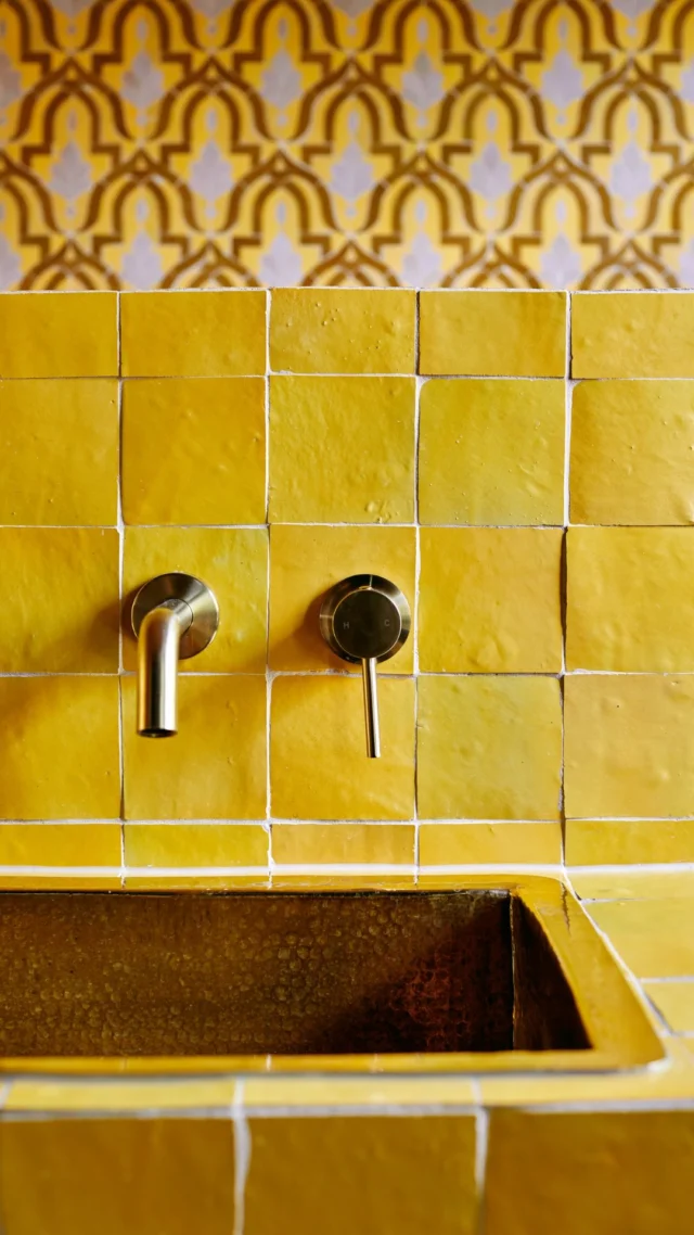 Imagine trying to design a mood board blindfolded... and somehow it comes out beautiful. 👀Featuring: · Taj Mahal Honed Quartzite · Stone Impressions Pluma in the color Gold Blues  · Calacatta Monet honed molding · Tiles of Ezra 2x6 EXR1550 in the color Avocado · Calacatta Gold honed subway tile · Tiles of Ezra Moroccan Zellige Mosaic EZRO188 in the color Duck Egg BlueThe vision? A coastal-inspired kitchen and powder bath. ✨Safe to say... we’re impressed! 👏Would you live in this coastal-inspired space? ↓[Triton Stone, Stone Supplier, Tiles of Ezra, Taj Mahal Quartzite, Blindfold challenge, Kitchen Tile Design, Bathroom Tile Design]