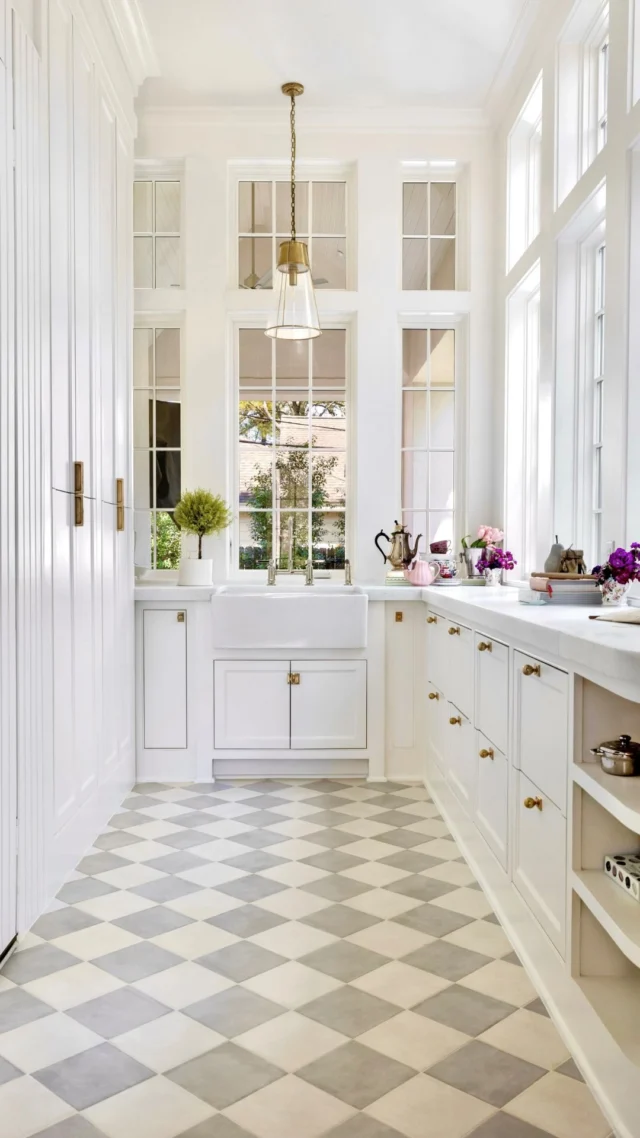 Safe to say we understood the assignment 🫡 @rachel.jones8 is this what you had in mind? 👀[Triton Stone, Kohler Sinks, Natural Stone, Tile Flooring, Kitchen Renovation, Tile Design]