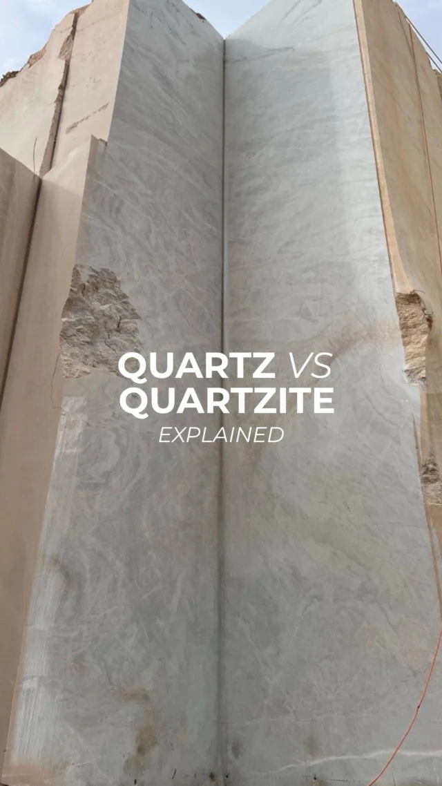 A common misconception we hear often is, “Isn’t quartz the same thing as quartzite?”Despite their similar names, quartz and quartzite couldn’t be more different. 👀To break it down ↓• Quartzite (longer word): A natural stone transformed over thousands of years beneath the Earth’s surface• Quartz (shorter word): An engineered surface made from natural quartz combined with resins and pigmentsBoth are incredibly durable, but each offers its own unique look and benefits. 👏Save this post for the next time you’re shopping for surfaces.Photographers:@laurieperezphotography_htx @parkerchasephoto [Triton Stone, Quartz Surfaces, Quartzite Surfaces, Stone Supplier, Natural Stone, Durable Countertops, Natural Quartz]