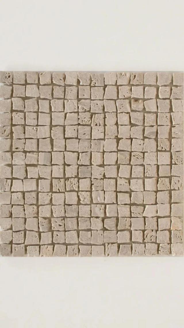 The sound of stone that’s been forming for millions of years 👏Tiles of Ezra → Dunya Collection:  Dune Tumbled, textured, and made to be felt, not just seen. ✨[Tiles of Ezra, Dunya Tiles, Bathroom Tile, Kitchen Tile, Tile ASMR]
