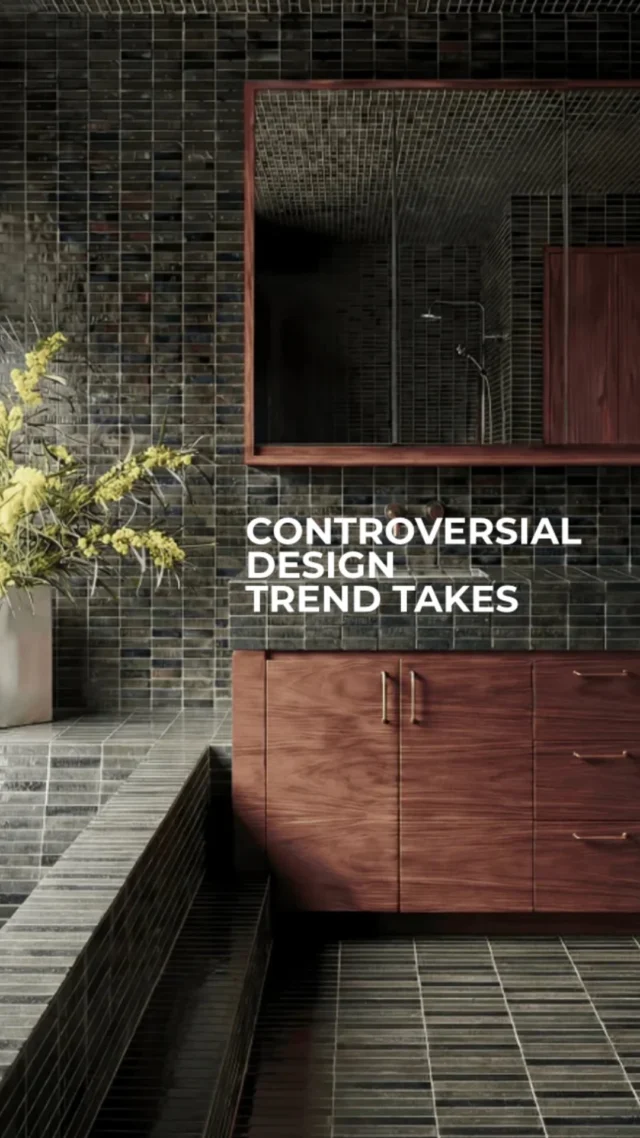 Settling some design trends with @nikkichuhome 👀This might ruffle some feathers… Let us know which design take shocked you the most in the comments![Triton Stone Group, Design Trends, Kitchen Renovation, Natural Stone, Tile Design]