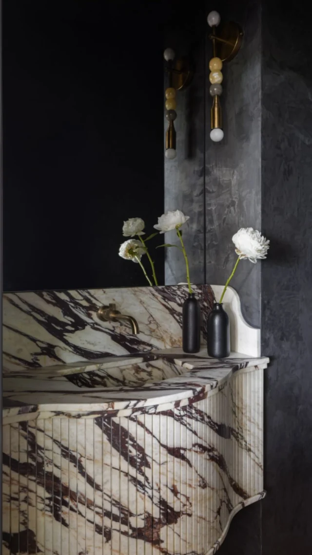 It’s called the Calacatta Viola effect. 🤌Dramatic veining, natural movement, and a whole lot of personality.Fun fact: ↓Since Calacatta Viola is a natural stone, no two slabs will ever look exactly alike. One may lean into those rich burgundy tones, while another reveals its own unique variation, even within the same bundle.That’s the true beauty of natural stone. Every slab tells its own story. ✨Ready to make a statement? Click the link in our bio to book an appointment at a Triton Stone showroom near you.[Triton Stone, Natural Stone, Calacatta Viola Marble, Calacatta Viola Countertops, Kitchen Renovation, Stone Fireplace]