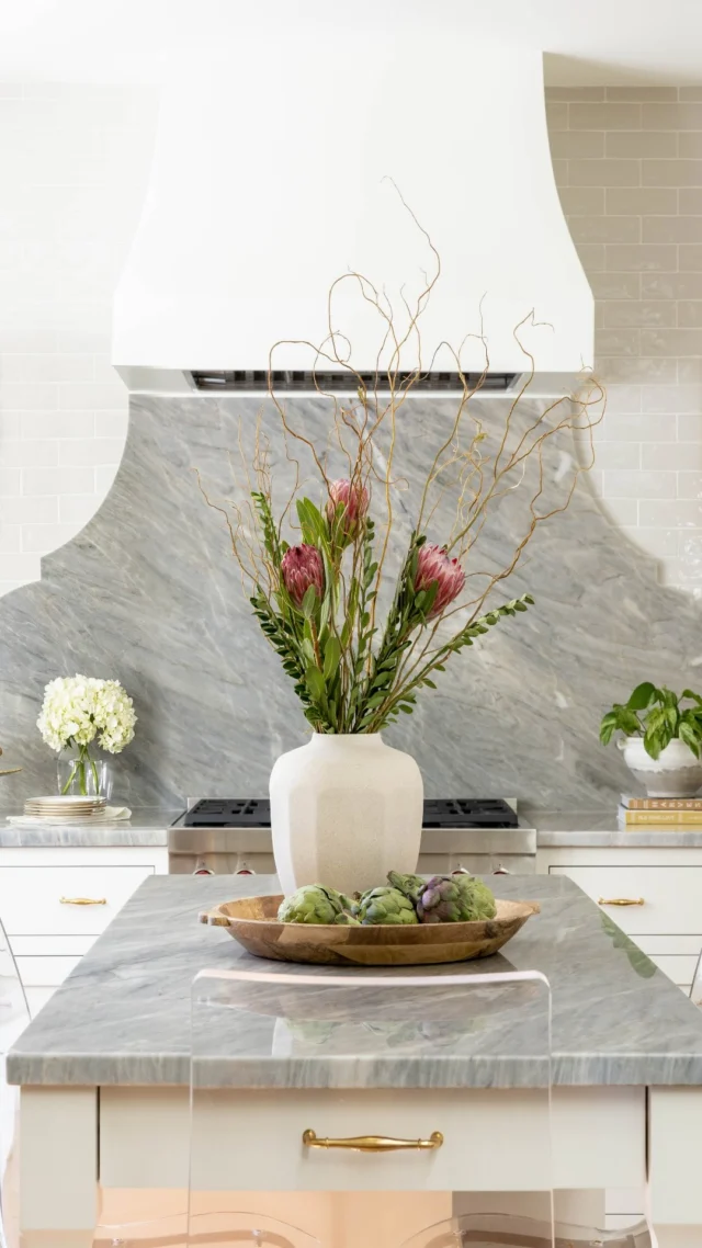 Choose your fighter: quartzite vs. marble 🤩Which stone is winning a spot in your kitchen? [Triton Stone, Natural Stone, Kitchen Countertop Inspiration, Kitchen Countertop Design, Kitchen Renovation]
